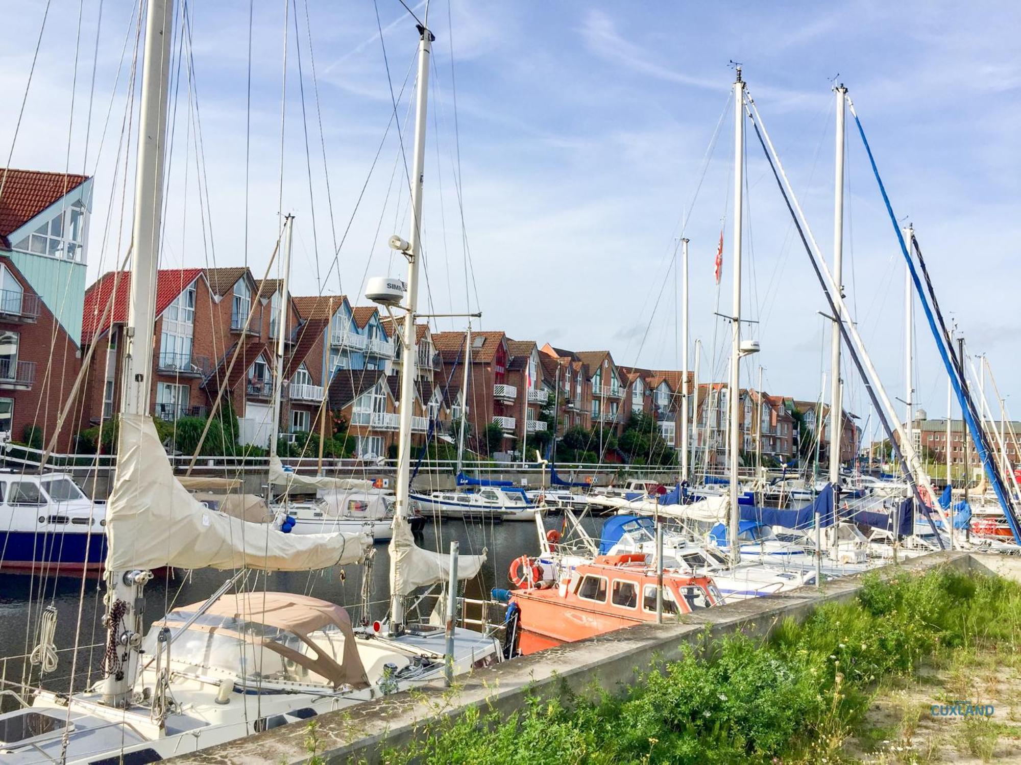 Urlaub Direkt In Der City Marina Cuxhaven Extérieur photo